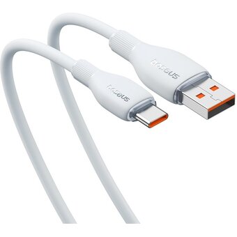  Дата-кабель Baseus Pudding (P10355703221-00) Fast Charging USB to Type-C 100W 1.2m Stellar White 