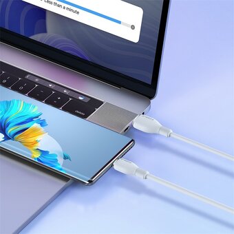 Дата-кабель Baseus Pudding (P10355703221-00) Fast Charging USB to Type-C 100W 1.2m Stellar White 