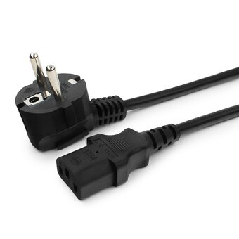  Кабель питания Cablexpert PC-186-1-5M Schuko- C13 3x1кв.мм 5м черный 