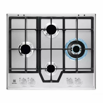  Варочная поверхность Electrolux KGS64562SX серебристый 