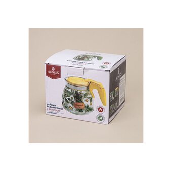  Заварочный чайник AGNESS 885-108 Земляника 900мл 