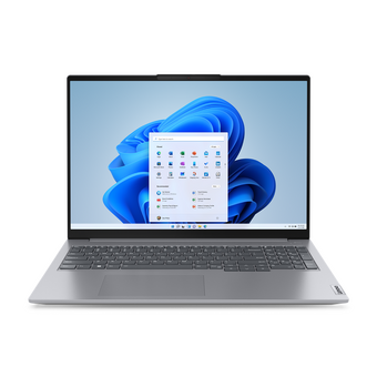  Ноутбук LENOVO ThinkBook 16 G6 IRL (21KH007VRU) 16" IPS WUXGA/Core i7 13700H/16Gb/512Gb SSD/VGA int/FP/noOS/grey 