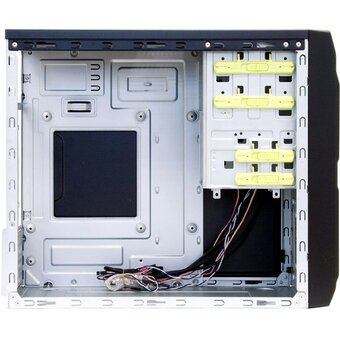  Корпус CHIEFTEC Libra LT-01B-OP без БП, черный, mATX 