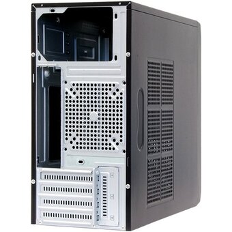  Корпус CHIEFTEC Libra LT-01B-OP без БП, черный, mATX 