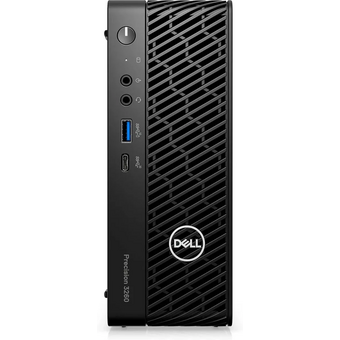  ПК Dell Precision 3260-5650 Compact i5 13500 (1.8) 16Gb SSD512Gb T400 4Gb CR Linux Ubuntu GbitEth черный 