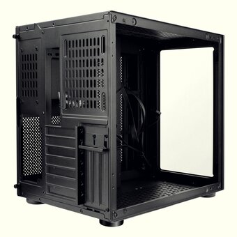  Корпус Ginzzu V520 RGB подсветка, закаленное стекло 1*USB 3.0,1*USB 2.0, AU ATX 