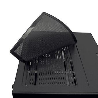  Корпус Ginzzu V520 RGB подсветка, закаленное стекло 1*USB 3.0,1*USB 2.0, AU ATX 