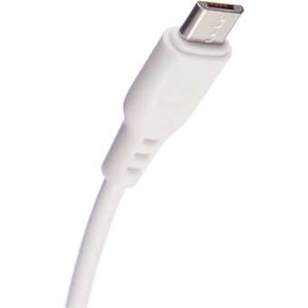  Кабель GoPower GP01M (00-00018563) USB (m)-microUSB (m) 2.4A ПВХ 1.0м белый 1/800 