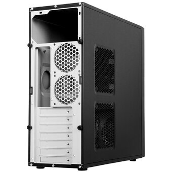  Корпус CHIEFTEC Mesh CQ-01B-U3-OP без БП, черный, ATX 