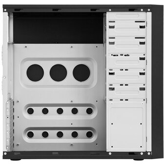  Корпус CHIEFTEC Mesh CQ-01B-U3-OP без БП, черный, ATX 