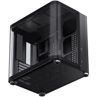  Корпус JONSBO TK-2 2.0 Black без БП, mini-ITX, micro-ATX, ATX, черный 