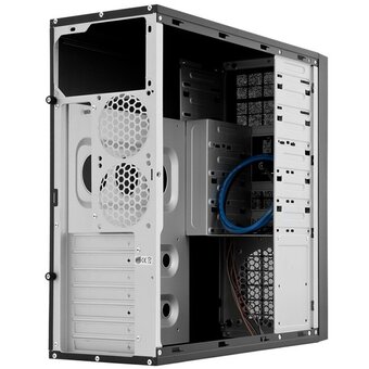  Корпус CHIEFTEC Mesh CQ-01B-U3-OP без БП, черный, ATX 
