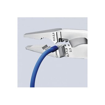  Клещи электромонтажные KNIPEX KN-1396200SB VDE, 6-в-1 