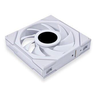  Вентилятор Lian Li Uni Fan TL LCD 120 White /12TLLCD1W/ (G99.12TLLCD1W.R0) 120x125x28мм (1.6” LCD дисплей, PWM, ARGB, 200-1900 об/мин, 27dBa) 