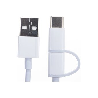  Кабель XIAOMI Mi 2-in-1 USB Cable Micro-USB to Type-C 30cm SJV4083TY 
