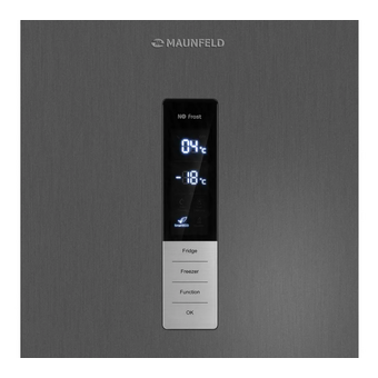  Холодильник MAUNFELD MFF200NFХ10 Inverter 