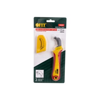  Нож изолированный FIT 10604 1000 В с пяткой 