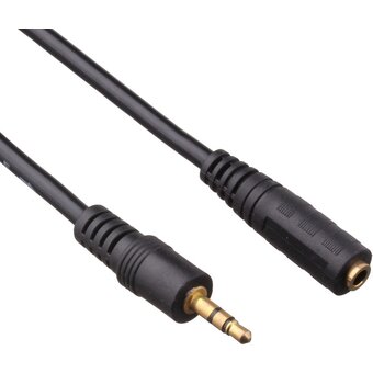  Кабель удлинитель Exegate EX205310RUS звуковой 3.5mm Jack M-3.5mm Jack F 5м 