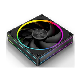  Вентилятор ID-COOLING AF-127-ARGB-K Trio (3 in 1) 120x120x27мм (PWM, резиновые углы, черный, 500-2000об/мин) BOX 