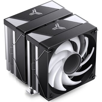  Кулер JONSBO CR-3000 ARGB LGA20XX/1700/1200/115X/AM5/AM4 (TDP 260W, PWM, 2 x 120mm Black Fan, 7 тепловых трубок, медная база, 4-pin) Retail 
