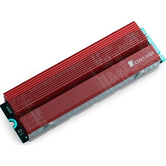  Радиатор для SSD M.2 2280 JONSBO M.2-6 Red (красный) 