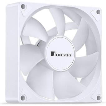  Вентилятор JONSBO SL-925W 92х92х25мм (PWM, ARGB LED, 800-2200об/мин, белый) Retail 