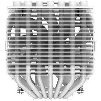  Кулер ID-COOLING SE-207-XT Slim Snow LGA20XX/1700/1200/115X/AM5/AM4 (TDP 220W, PWM, 7 тепл.трубок + медная база, 1 x Fan 120mm, белый) Ret 