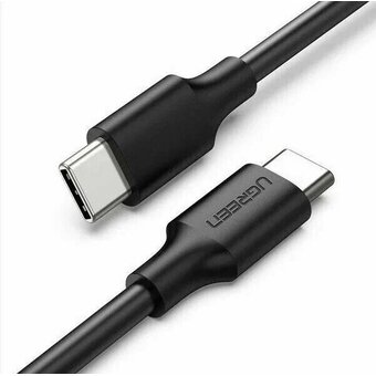  Кабель UGREEN US286 50998 USB-C 2.0 Male To USB-C 2.0 Male 3A Data Cable 1.5m Black 