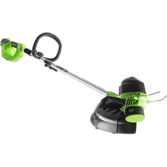  Триммер аккумуляторный GreenWorks 2101507USB4 с АКБ, USB и ЗУ 