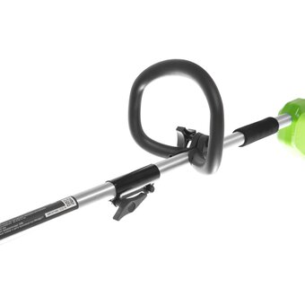  Триммер аккумуляторный GreenWorks 2101507USB4 с АКБ, USB и ЗУ 