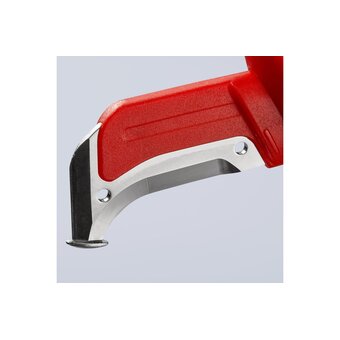  Нож для снятия изоляции KNIPEX VDE KN-9855SB с пяткой 