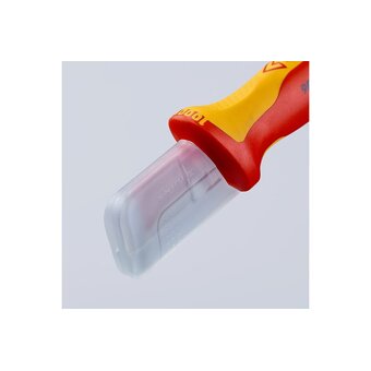  Нож для снятия изоляции KNIPEX VDE KN-9855SB с пяткой 