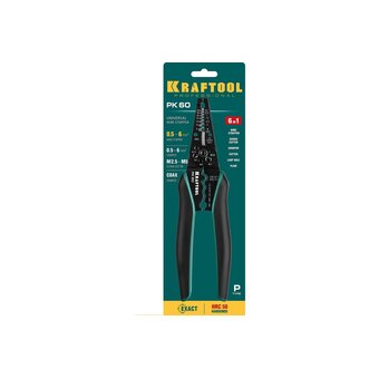  Стриппер Kraftool PK-60 (22658) многофункциональный, 0.5 - 6 мм2 