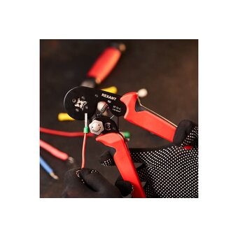  Кримпер REXANT HT 16-4 (12-3216-1) для обжима штыревых наконечников 0.08-16.0 кв. мм с регулятором усилия 