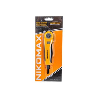  Инструмент для заделки витой пары NIKOMAX NMC-3640RB нож для кроссов типа 110 в комплекте 