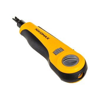  Инструмент для заделки витой пары NIKOMAX NMC-3640RB нож для кроссов типа 110 в комплекте 