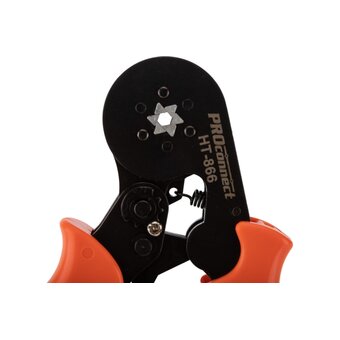  Кримпер PROCONNECT HT-866 12-3205-4 для обжима штыревых наконечников 0.25-6.0 кв. мм 