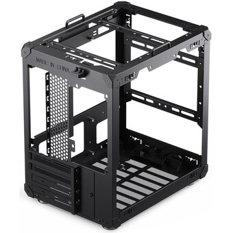  Корпус JONSBO C6 Handle Black без БП, mini-ITX, micro-ATX, черный 