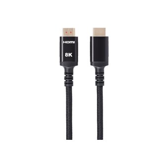  Кабель Vcom ACG859B-1.5 HDMI 19M/M, ver. 2.1 8KX60Hz Econom оплетка 1.5m iOpen 