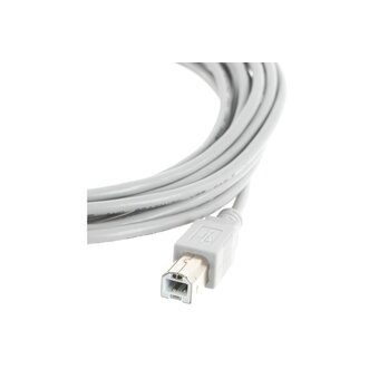  Кабель Gembird CCF-USB2-AMBM-15 USB 2.0 PRO 4.5м AM/BM позол.конт., фер.кол., пакет 