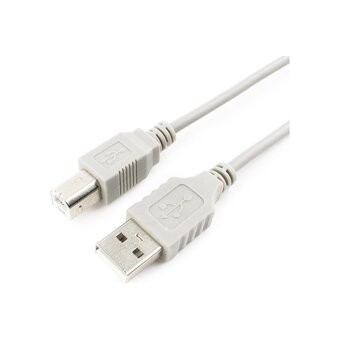  Кабель Gembird CCF-USB2-AMBM-15 USB 2.0 PRO 4.5м AM/BM позол.конт., фер.кол., пакет 