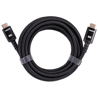  Кабель Vcom ACG859B-1.5 HDMI 19M/M, ver. 2.1 8KX60Hz Econom оплетка 1.5m iOpen 