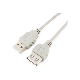  Кабель удлинительный Gembird CC-USB2-AMAF-15 USB 2.0 4.5м AM/AF, пакет 