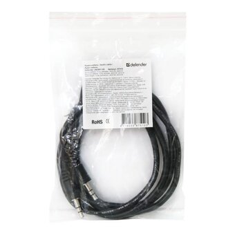  Аудиокабель Defender 87510 JACK01-05 JACK M- JACK M, 1.5м 