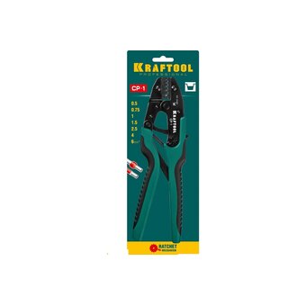  Пресс-клещи Kraftool CP-1 (45461-1) для втулочных наконечников 0.5-6 мм.кв 