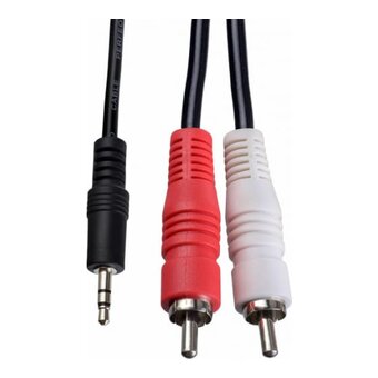  Кабель Perfeo J2004 Jack 3.5 мм вилка - 2xRCA вилка 3м 