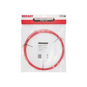  Протяжка кабельная REXANT 47-1010 мини УЗК в бухте, 10м красная 