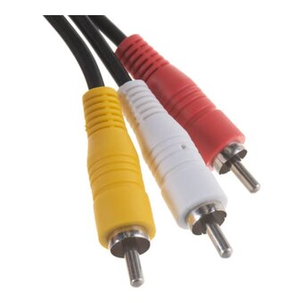  Кабель Perfeo R3102 3xRCA вилка - 3xRCA вилка 1м 