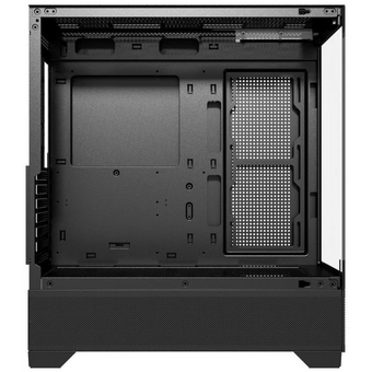  Корпус Powercase Luminous (CLB-L0), Tempered Glass, чёрный, ATX 