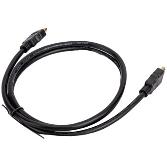  Кабель Bion BXP-CC-HDMI4-010 HDMI v1.4, 19M/19M, 3D, 4K UHD, Ethernet, Cu, экран, позолоченные контакты, 1м, черный 